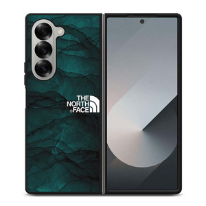 THE NORTH FACE LOGO GREEN LAYER Samsung Galaxy Z Fold 6 Case Cover