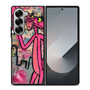 THE PINK PANTHER ART Samsung Galaxy Z Fold 6 Case Cover THE PINK PANTHER ART Samsung Galaxy Z Fold 6 Case Cover