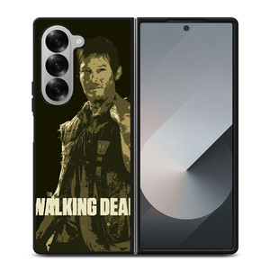 THE WALKING DEAD DARYL DIXON ART Samsung Galaxy Z Fold 6 Case Cover