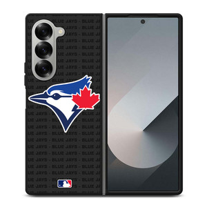TORONTO BLUE JAYS BASEBALL BLACK Samsung Galaxy Z Fold 6 Case Cover