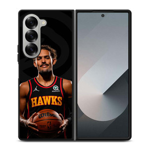 TRAE YOUNG ATLANTA HAWKS 4 Samsung Galaxy Z Fold 6 Case Cover