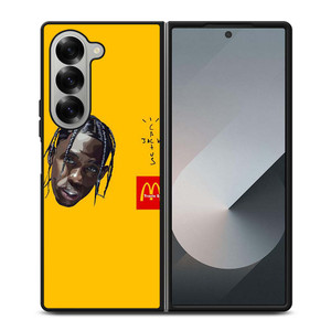 TRAVIS SCOTT CACTUS JACK X MCDONALD Samsung Galaxy Z Fold 6 Case Cover