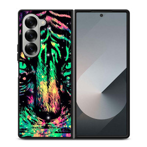 TRIPPY TIGER ART 2 Samsung Galaxy Z Fold 6 Case Cover