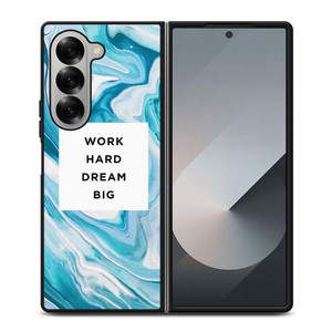 TUMBLR QUOTES MARBLE TEXTURE Samsung Galaxy Z Fold 6 Case Cover