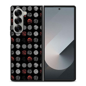 TWENTY ONE PILOTS BLURRYFACE PATTERN Samsung Galaxy Z Fold 6 Case Cover