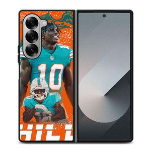 TYREEK HILL MIAMI DOLPHINS NFL Samsung Galaxy Z Fold 6 Case Cover