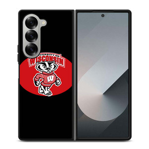 UNIVERSITY OF WISCONSIN ICON Samsung Galaxy Z Fold 6 Case Cover