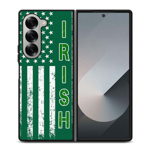 USA FLAG IRISH IRELAND Samsung Galaxy Z Fold 6 Case Cover