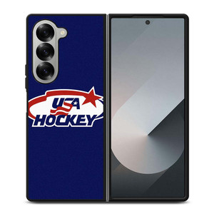 USA HOCKEY LOGO Samsung Galaxy Z Fold 6 Case Cover
