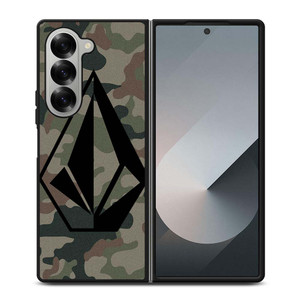 VOLCOM LOGO CAMO Samsung Galaxy Z Fold 6 Case Cover