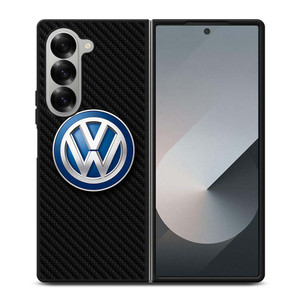 VOLKSWAGEN MOTOR CARBON FIBER Samsung Galaxy Z Fold 6 Case Cover