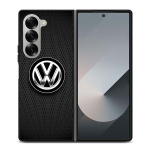 VOLKSWAGEN VW BLACK LOGO ICON Samsung Galaxy Z Fold 6 Case Cover