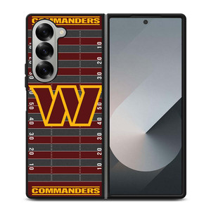 WASHINGTON COMMANDERS FOOTBALL FIELD Samsung Galaxy Z Fold 6 Case Cover