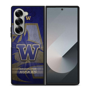WASHINGTON HUSKIES FOOTBALL LOGO Samsung Galaxy Z Fold 6 Case Cover