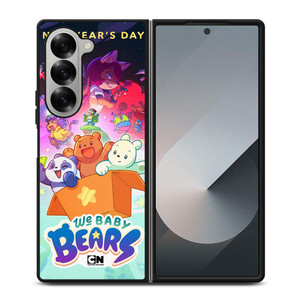 WE BABY BEARS CARTOON Samsung Galaxy Z Fold 6 Case Cover