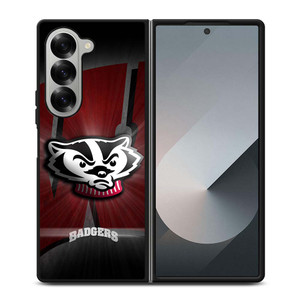 WISCONSIN BADGERS FOOTBALL LOGO Samsung Galaxy Z Fold 6 Case Cover