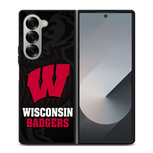 WISCONSIN BADGERS UNIVERSITY FOOTBALL Samsung Galaxy Z Fold 6 Case Cover