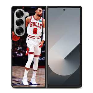 ZACH LAVINE CHICAGO BULLS 3 Samsung Galaxy Z Fold 6 Case Cover
