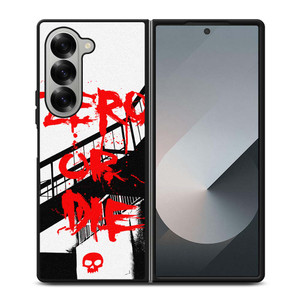 ZERO SKATEBOARDS SLOGAN Samsung Galaxy Z Fold 6 Case Cover