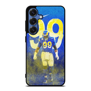 AARON DONALD 99 LOS ANGELES RAMS NFL FOOTBALL Samsung Galaxy S25 Case Cover