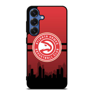 ATLANTA HAWKS NBA SKYLINE Samsung Galaxy S25 Case Cover
