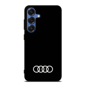 AUDI CAR LOGO BLACK Samsung Galaxy S25 Case Cover AUDI CAR LOGO BLACK Samsung Galaxy S25 Case Cover