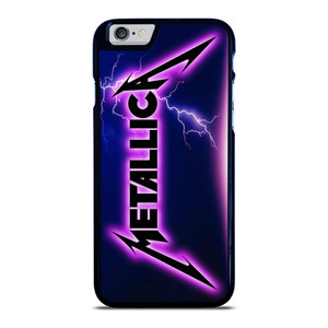 METALLICA ROCK BAND VIOLET LIGHTNING iPhone 6 / 6S Case Cover