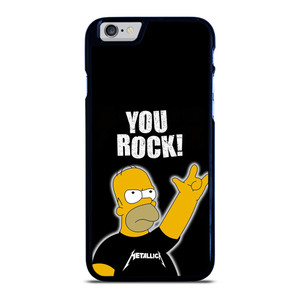METALLICA ROCK HOMER SIMPSONS iPhone 6 / 6S Case Cover METALLICA ROCK HOMER SIMPSONS iPhone 6 / 6S Case Cover