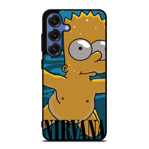 BART SIMPSONS NEVERMIND NIRVANA Samsung Galaxy S25 Case Cover
