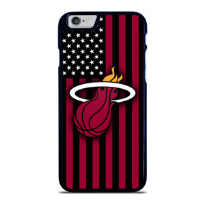 MIAMI HEATS NBA USA FLAG iPhone 6 / 6S Case Cover