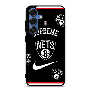 BROOKLYN NETS NBA X SUPREME NIKE Samsung Galaxy S25 Case Cover