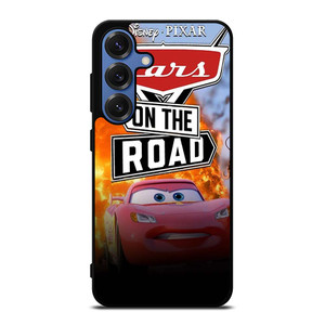 CARS ON THE ROAD DISNEY Samsung Galaxy S25 Case Cover CARS ON THE ROAD DISNEY Samsung Galaxy S25 Case Cover