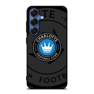 CHARLOTTE FC MLS BLACK Samsung Galaxy S25 Case Cover