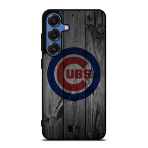 CHICAGO CUBS BASEBALL MLB WOOD LOGO Samsung Galaxy S25 Case Cover CHICAGO CUBS BASEBALL MLB WOOD LOGO Samsung Galaxy S25 Case Cover