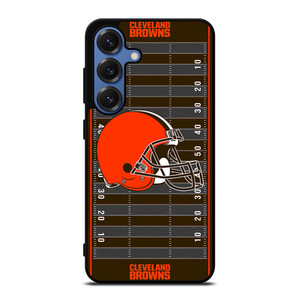CLEVELAND BROWNS FOOTBALL FIELD Samsung Galaxy S25 Case Cover