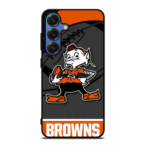 CLEVELAND BROWNS NFL TEAM Samsung Galaxy S25 Case Cover CLEVELAND BROWNS NFL TEAM Samsung Galaxy S25 Case Cover