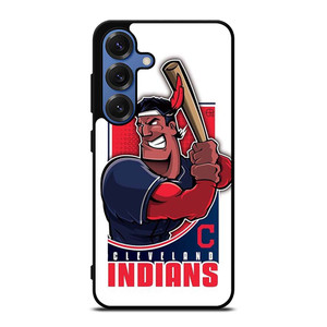 CLEVELAND INDIANS LOGO BASEBALL ICON Samsung Galaxy S25 Case Cover