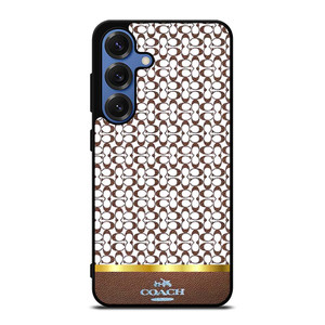 COACH NEW YORK ICON BROWN EMBLEM Samsung Galaxy S25 Case Cover COACH NEW YORK ICON BROWN EMBLEM Samsung Galaxy S25 Case Cover