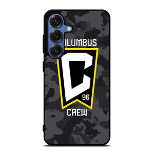 COLUMBUS CREW MLS BLACK CAMO Samsung Galaxy S25 Case Cover