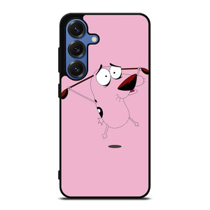 COURAGE THE COWARDLY DOG FLAT Samsung Galaxy S25 Case Cover COURAGE THE COWARDLY DOG FLAT Samsung Galaxy S25 Case Cover