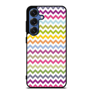 CUTE CHEVRON COLORFUL Samsung Galaxy S25 Case Cover