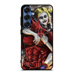DEADPOOL HARLEY QUINN ART Samsung Galaxy S25 Case Cover DEADPOOL HARLEY QUINN ART Samsung Galaxy S25 Case Cover