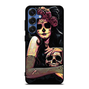 DIA DE LOS MUERTOS ART Samsung Galaxy S25 Case Cover
