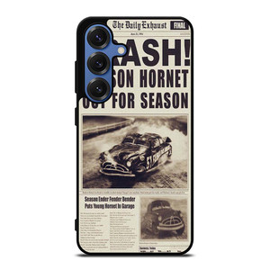 DOG HUDSON HORNET CARS MAGAZINE Samsung Galaxy S25 Case Cover