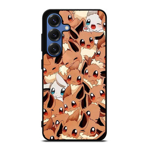 EEVEE POKEMON POCKET MONSTERS COLLAGE Samsung Galaxy S25 Case Cover