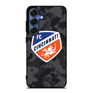 FC CINCINNATI MLS BLACK CAMO Samsung Galaxy S25 Case Cover