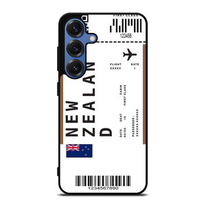 FLIGHT TICKETS NEW ZEALAND Samsung Galaxy S25 Case Cover