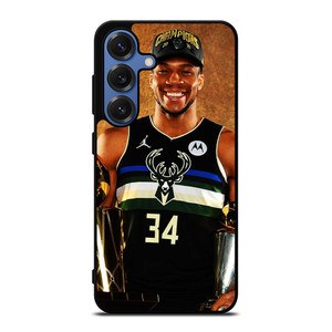 GIANNIS ANTETOKOUNMPO BUCKS 34 Samsung Galaxy S25 Case Cover GIANNIS ANTETOKOUNMPO BUCKS 34 Samsung Galaxy S25 Case Cover