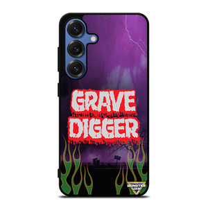 GRAVE DIGGER MONSTER TRUCK Samsung Galaxy S25 Case Cover GRAVE DIGGER MONSTER TRUCK Samsung Galaxy S25 Case Cover