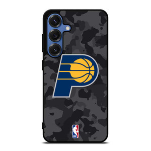 INDIANA PACERS BLACK CAMO Samsung Galaxy S25 Case Cover